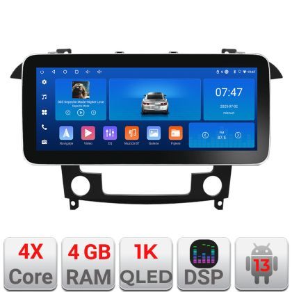 Navigatie Ford S-Max 2008-2012 K-003 Edotec 4+64 12.3 inch Incell 1K android Wifi 5Ghz gps internet  C