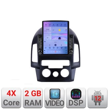Navigatie Hyundai I30 2009-2012 clima manuala K-i30ac ecran tip TESLA 9.7" cu Android Radio Bluetooth Internet GPS WIF