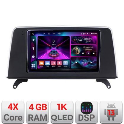 Navigatie BMW X5 X6 2009-2014 CIC  4+64 InCell Display 1K Android Waze USB Navigatie Internet Youtube Radio Kit-x5-cic+EDT-E209-RK