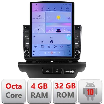 Navigatie Kia Ceed 2018-2020 Android radio gps internet  Octa Core 4+64 LTE KIT-ceed18+EDT-E709