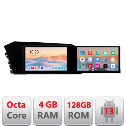 Navigatie Hyundai Elantra 2021- Kit-elantra2021 Edotec 2 ecrane  8 core 4+128 21.6 inch Incell android Wifi 5Ghz gps internet