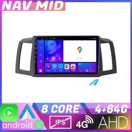 Navigatie Jeep Grand Cherokee 2008 2010 EDOTEC-LITE Android radio gps internet Octa core 4 64 Carplay