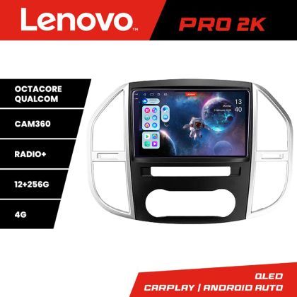 Navigatie Mercedes Vito w447 2016- Android radio gps internet 8 core QLED 2K 12+256 360 Lenovo