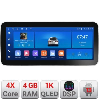 Navigatie DACIA DUSTER dupa 2019 K-199 Edotec 4+64 12.3 inch Incell 1K android Wifi 5Ghz gps internet  v1