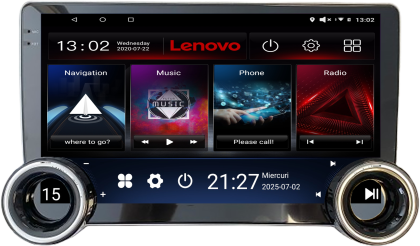 Navigatie Ford Transit 2019- varianta cu ecran de fabrica Lenovo  8 core 4+64 10.5 inch Incell 1K android Wifi 5Ghz gps internet  Kit-transit-2019-b