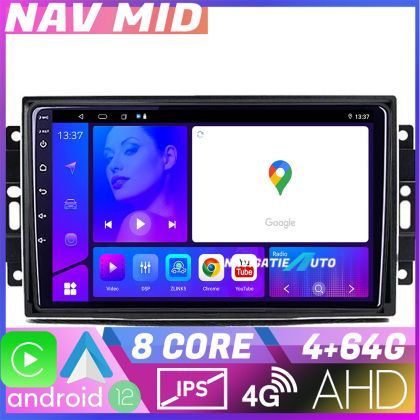 Navigatie Chrysler Jeep Octa Core EDOTEC-LITE Android Ecran 720P Octa Core 4+64 Carplay  Android auto v1