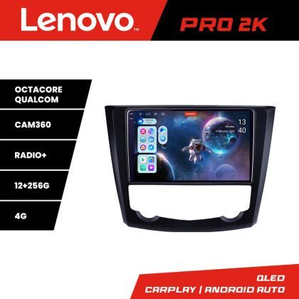 Navigatie Renault Kadjar Lenovo Kit-9030 8 core QLED 2K 12+256 360 Android Waze USB Navigatie Internet Youtube Radio