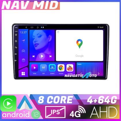 Navigatie Citroen C3 intre anii 2018 KIT C3 EDOTEC-LITE Android Ecran 720P Octa Core 4 64 Carplay