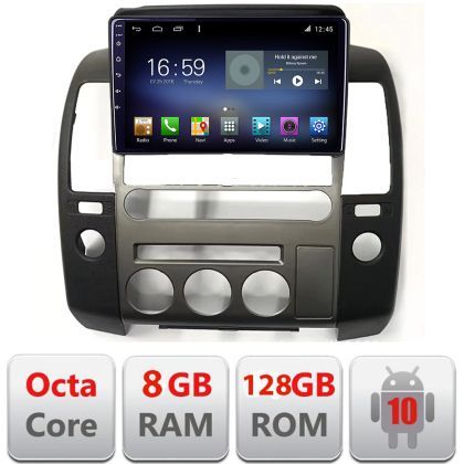 Navigatie dedicata  Nissan Patfinder Navara Android radio gps internet Octa Core 4+64 LTE KIT-nav-oem+EDT-E609