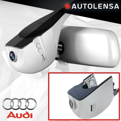 Cameră DVR Audi Modele AD01 2013 - 18 A2,A3,A5,A5,A6,A7,A8,Q3,Q5,Q7,R8 , cameră față 1080p Autolensa, Model 24/7  Negru AD01