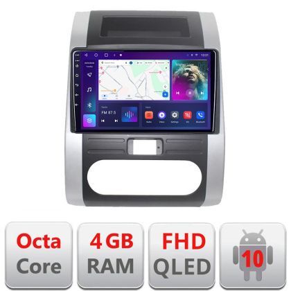 Navigatie Nissan X-Trail 2007-2013 B-001 Android Ecran QLED octa core 4+64 carplay android auto KIT-001+EDT-E310V3