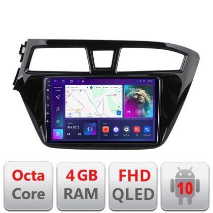 Navigatie Hyundai i20 2015-2018 B-517 Android Ecran QLED octa core 4+64 carplay android auto KIT-517+EDT-E309V3