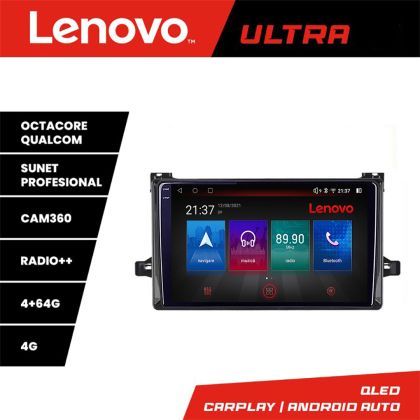 Navigatie Toyota Urbancruiser 2009-2014 Lenovo 8 core QLED Qualcomm 4+64 360 Android Waze USB Navigatie Internet Youtube Radio
