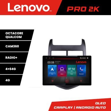 Navigatie Chevrolet Aveo 2010-2013 K-aveo10 Lenovo PRO 4+64 13 inch 2K android 4G DSP gps internet
