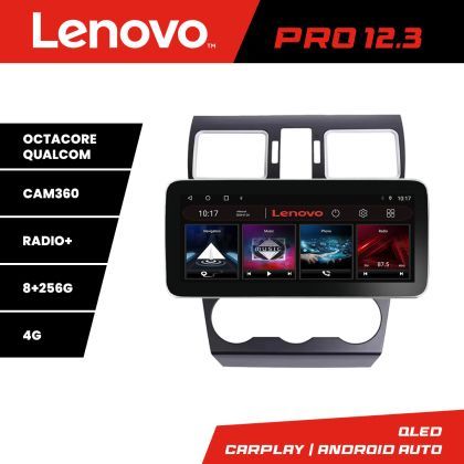 Navigatie Subaru Forester XV Lenovo Qled 12.3 inch Octa Core 8+256 360 DSP ADAS carplay android auto radio internet kit-062-2019+PRO-12.3-8+256