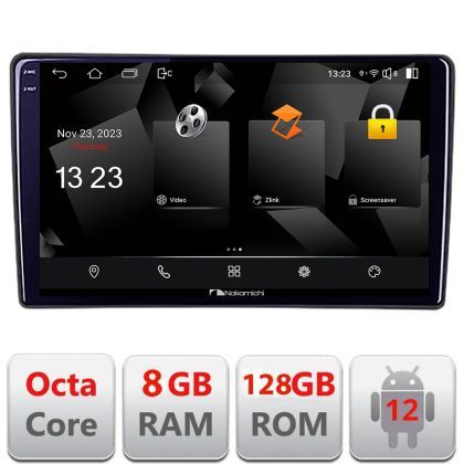 Navigatie Alfa Romeo Giulietta 2014-2020 Nakamichi NAM5960PRO Octa core 8+128 carplay android auto radio gps internet