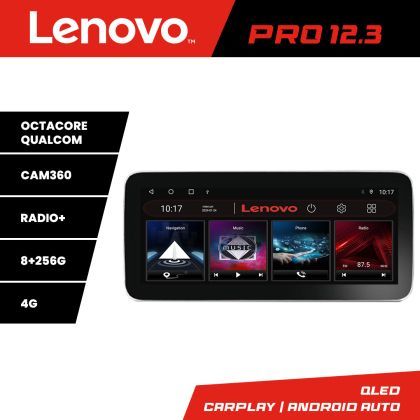 Navigatie Citroen Berlingo Opel Combo 2021- Lenovo Qled 12.3 inch Octa Core 8+256 360 DSP ADAS carplay android auto radio internet kit-berlingo2021+PRO-12.3-8+256+kit-berlingo202110-9