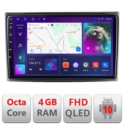 Navigatie Volvo XC90 2002-2014 dedicata Android QLED octa core 4+64 4G DSP FHD carplay android auto radio gps internet Android Kit-+EDT-E310v3