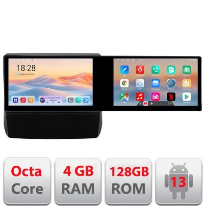 Navigatie Subaru Forester 2017-2020 Kit-forester20 Edotec 2 ecrane  8 core 4+128 21.6 inch Incell android Wifi 5Ghz gps internet 3