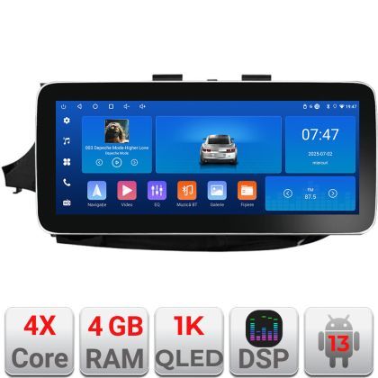 Navigatie Opel Mokka 2016- K-MOKKA2 Edotec 4+64 12.3 inch Incell 1K android Wifi 5Ghz gps internet  Co v1