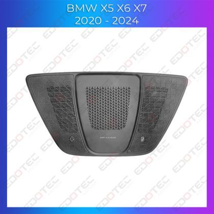 Lumini ambientale BMW X5 X6 X7 2020 - 2024 tweeter bord iluminat control din telefon sau sistemul original