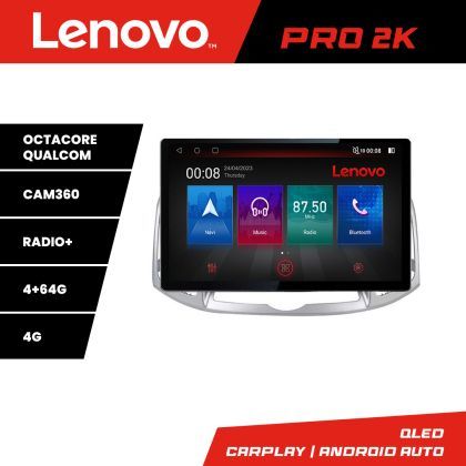 Navigatie Chevrolet Captiva 2012-2018 Manual K-109 Lenovo PRO 4+64 13 inch 2K android 4G DSP gps internet  2