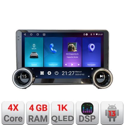 Navigatie Peugeot 407 2004-2011 Edotec 4+64 10.5 inch Incell 1K android Wifi 5Ghz gps internet