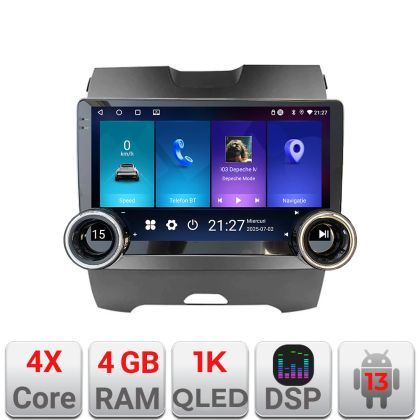 Navigatie Ford Edge 2015-2021 Highline Edotec 4+64 10.5 inch Incell 1K android Wifi 5Ghz gps internet