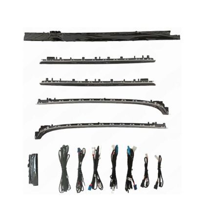 Lumini ambientale Mercedes  set complet control telefon sau sistem original