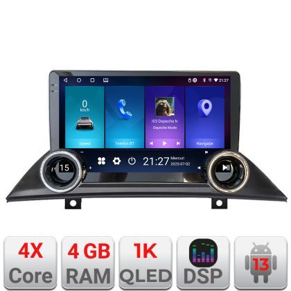 Navigatie BMW X3 2004-2012 Edotec 4+64 10.5 inch Incell 1K android Wifi 5Ghz gps internet