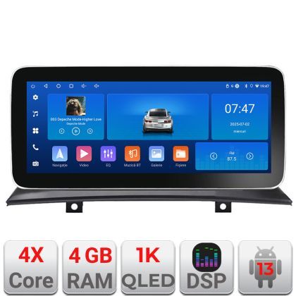 Navigatie BMW X3 2004-2012 Edotec 4+64 12.3 inch Incell 1K android Wifi 5Ghz gps internet
