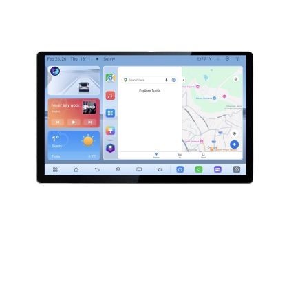 Navigatie dedicata Opel Movano Renault Master 2020- Edonav ecran 13" 1K 4+64 Android Waze USB Navigatie 4G 360 Toslink Youtube V1