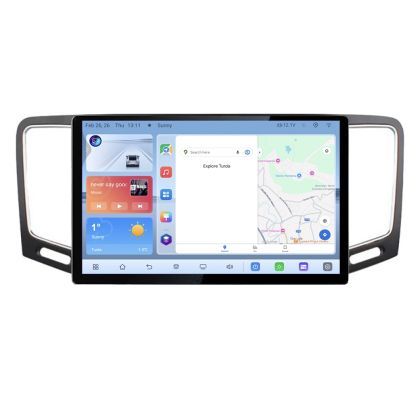 Navigatie dedicata VW Sharan 2011-2020 N-SHARAN Edonav ecran 13" 1K 4+64 Android Waze USB Navigatie 4G 360 Toslink Youtube Rad