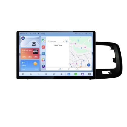 Navigatie dedicata Volvo S60 2008-2014 N-s60-08 Edonav ecran 13" 1K 4+64 Android Waze USB Navigatie 4G 360 Toslink Youtube Rad