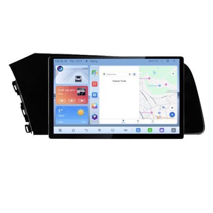 Navigatie dedicata Hyundai Elantra 2021- N-elantra2021 Edonav ecran 13" 1K 4+64 Android Waze USB Navigatie 4G 360 Toslink Yout