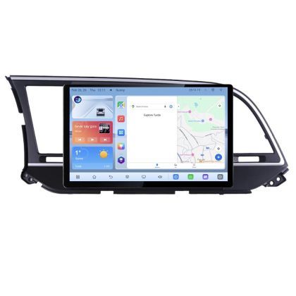 Navigatie dedicata Hyundai Elantra 2015-2018 N-581 Edonav ecran 13" 1K 4+64 Android Waze USB Navigatie 4G 360 Toslink Youtube