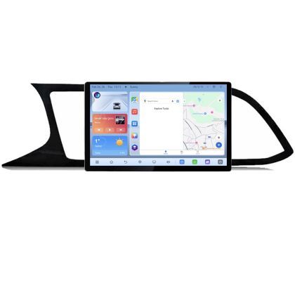 Navigatie dedicata Seat Leon MIB  Quad Core N-306 Edonav ecran 13" 1K 4+64 Android Waze USB Navigatie 4G 360 Toslink Youtube R