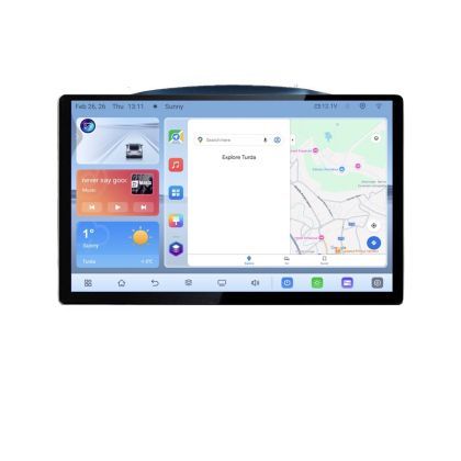 Navigatie dedicata Edonav Jeep Grand Cherokee 2004-2007 , Ecran 1K QLED 13",Octacore,4Gb RAM,64Gb Hdd,4G,360,DSP,Carplay,Bluetooth