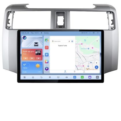 Navigatie dedicata Edonav Toyota 4runner 2009-2019, Ecran 1K QLED 13",Octacore,4Gb RAM,64Gb Hdd,4G,360,DSP,Carplay,Bluetooth