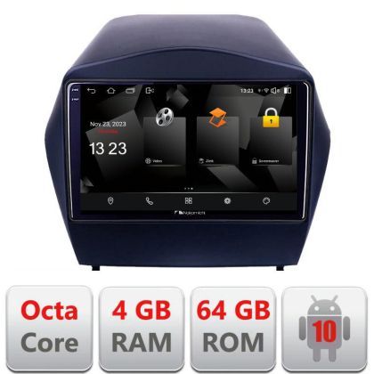 Navigatie Hyundai IX35 5510-361 Android Octa Core 720p 4+64 DSP 360 camera carplay android auto