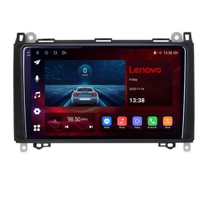 Navigatie Volkswagen Crafter gen 1 2011-2017, Lenovo Ultra Original, Qualcomm 8-Core, 4G, Camera 360, CarPlay Wireless, 4+64GB, 9"