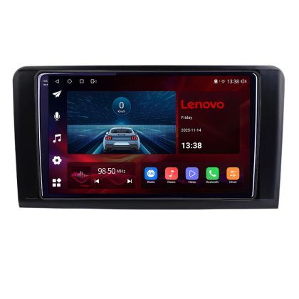 Navigatie Mercedes Benz Clasa GL X164 / ML W164 2006-2011, Lenovo Ultra Original, Qualcomm 8-Core, 4G, Camera 360, CarPlay Wireless, 4+64GB, 9"