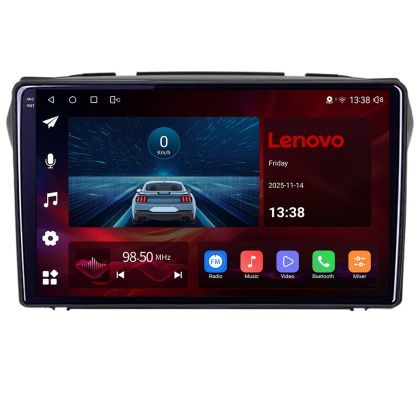 Navigatie Suzuki Alto, Lenovo Ultra Original, Qualcomm 8-Core, 4G, Camera 360, CarPlay Wireless, 4+64GB, 9"