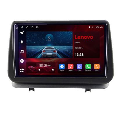 Navigatie Renault Clio 3 2005-2011, Lenovo Ultra Original, Qualcomm 8-Core, 4G, Camera 360, CarPlay Wireless, 4+64GB, 9"