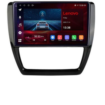 Navigatie Volkswagen Jetta gen 6 2011-2017, Lenovo Ultra Original, Qualcomm 8-Core, 4G, Camera 360, CarPlay Wireless, 4+64GB, 10.1"
