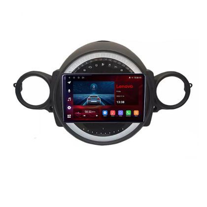 Navigatie Mini Cooper R56/57 2006-2012, Lenovo Ultra Original, Qualcomm 8-Core, 4G, Camera 360, CarPlay Wireless, 4+64GB, 9"