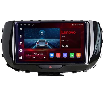 Navigatie Kia Soul gen 3 2019-, Lenovo Ultra Original, Qualcomm 8-Core, 4G, Camera 360, CarPlay Wireless, 4+64GB, 9"