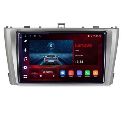 Navigatie Toyota Avensis gen 3 T270 2009-2018, Lenovo Ultra Original, Qualcomm 8-Core, 4G, Camera 360, CarPlay Wireless, 4+64GB, 9"