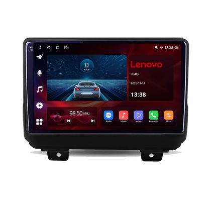 Navigatie Jeep Gladiator / Wrangler JL 2017-, Lenovo Ultra Original, Qualcomm 8-Core, 4G, Camera 360, CarPlay Wireless, 4+64GB, 9"