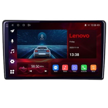 Navigatie universala, Lenovo Ultra Original, Qualcomm 8-Core, 4G, Camera 360, CarPlay Wireless, 4+64GB, 10.1"